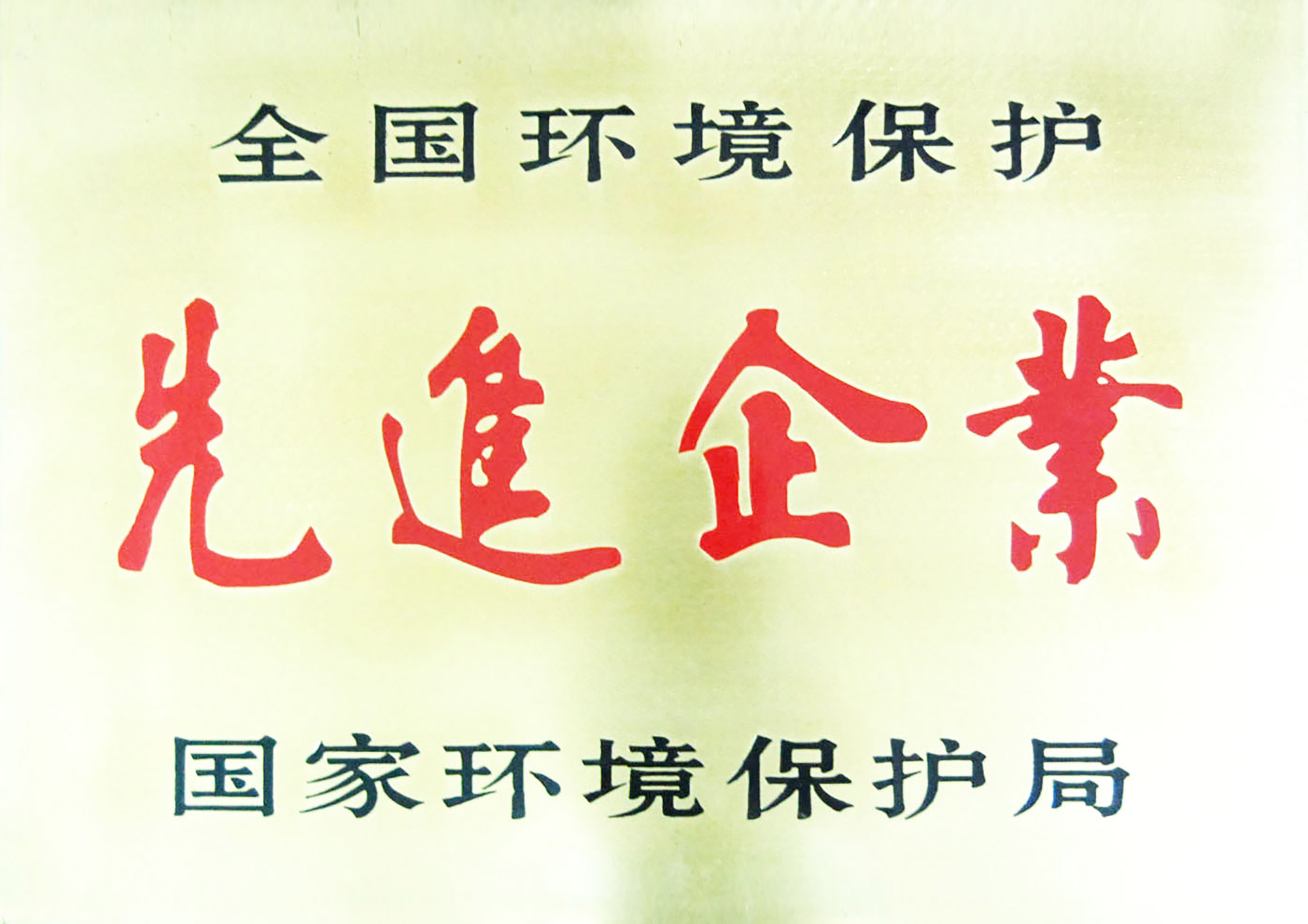 全國(guó)環(huán)境保護(hù)先進(jìn)企業(yè)